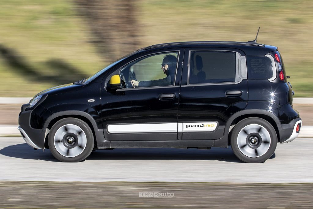 Fiat Pandina Hybrid test su strada
