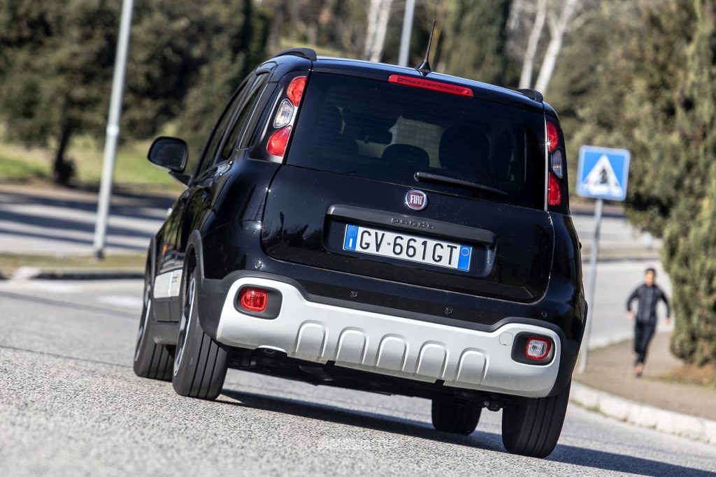 Fiat Pandina Hybrid test su strada