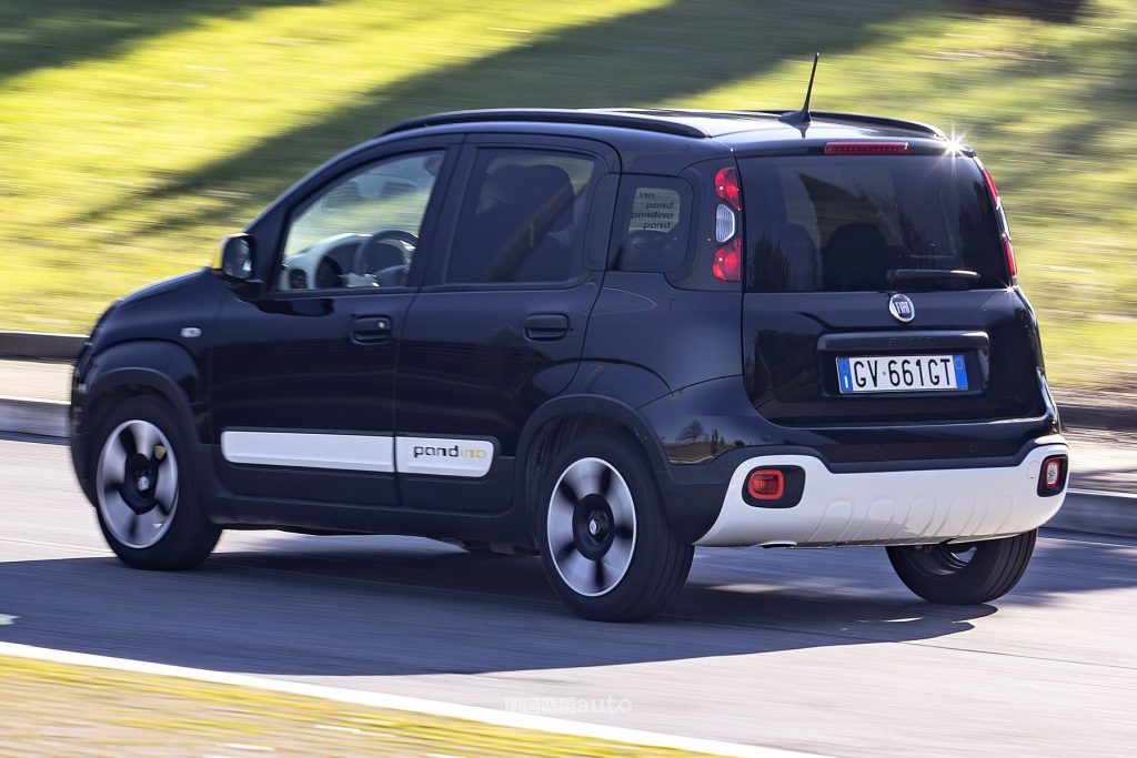 Fiat Pandina Hybrid test su strada
