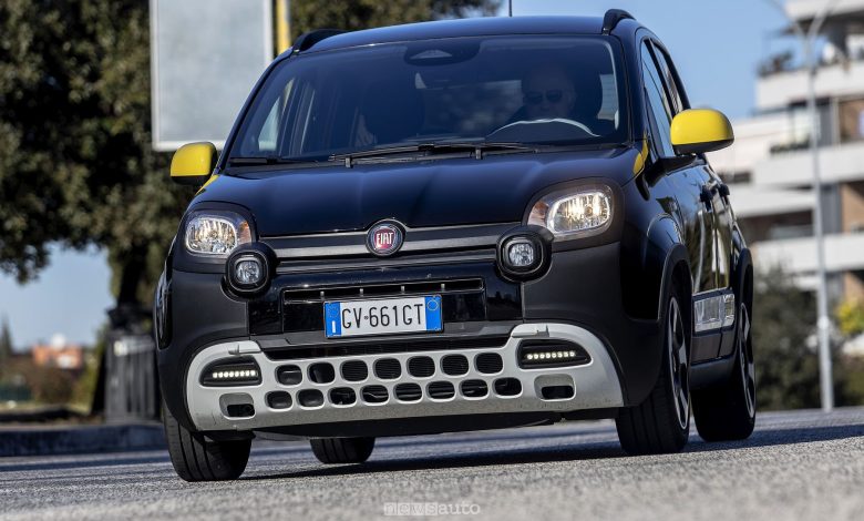Fiat Pandina Hybrid test su strada