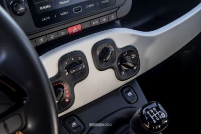 Fiat Pandina Hybrid comandi del clima