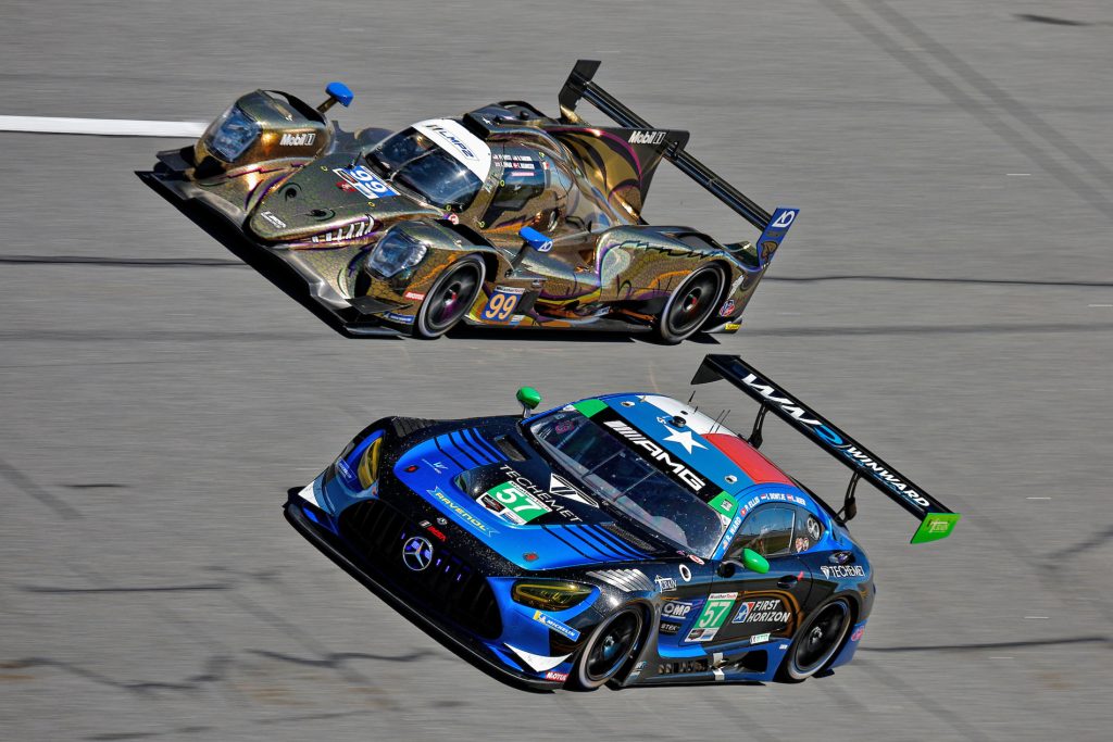 Mercedes #57 vincitrice della categoria GTD della 24 Ore di Daytona 2026