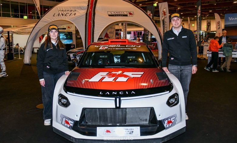 Andrea Mabellini e Virginia Lenzi l'equipaggio Lancia nel Campionato Europeo Rally FIA ERC 2026