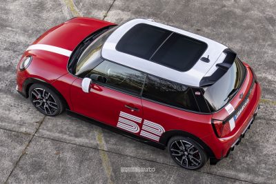 Mini John Cooper 1965 Victory Edition tetto visto dall'alto