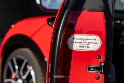Mini John Cooper 1965 Victory Edition targa celebrativa