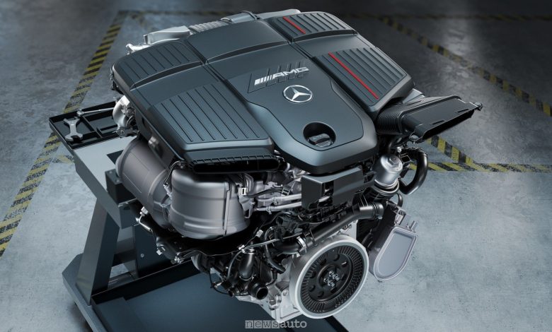 Mercedes-AMG GLC 53 4MATIC+ Coupé motore sei cilindri in linea da 3,0 litri
