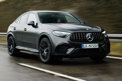 Mercedes-AMG GLC 53 4MATIC+ Coupé su strada