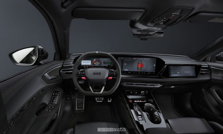 Audi RS 5 Sedan plancia abitacolo