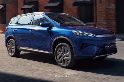 BYD Atto 3 Evo su strada