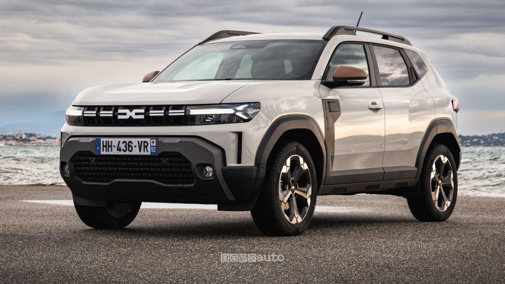 Nuova Dacia Duster hybrid-G 150 4x4 anteriore 3/4