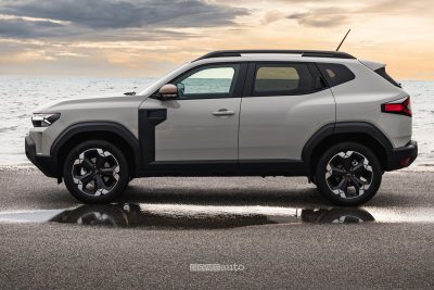 Nuova Dacia Duster hybrid-G 150 4x4 laterale