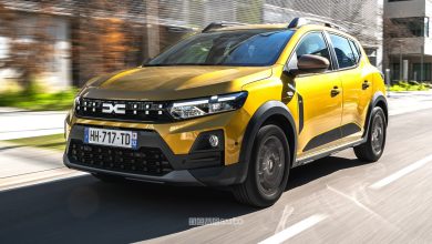 Nuova Dacia Sandero Stepway su strada