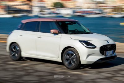 Suzuki Swift Sakura su strada a Sanremo