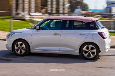 Suzuki Swift Sakura su strada a Sanremo