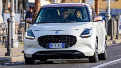 Suzuki Swift Sakura su strada a Sanremo