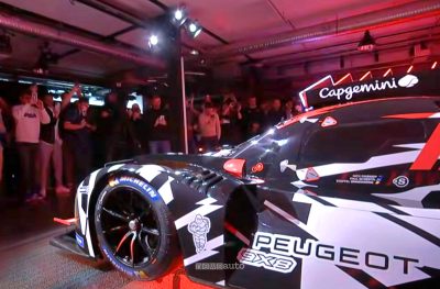 Peugeot 9X8 livrea WEC 2026 dettaglio laterale