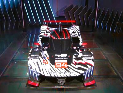 Peugeot 9X8 livrea WEC 2026 frontale
