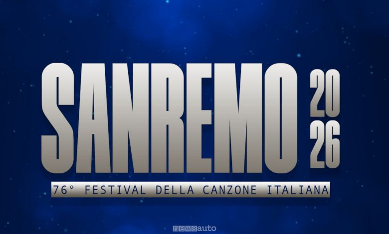 Logo della 76^ edizione del Festival di Sanremo 2026