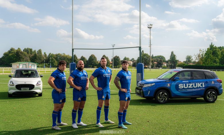 Suzuki Vitara #16thman Nazionale italiana di Rugby impegnata nel Torneo Sei Nazioni 2026