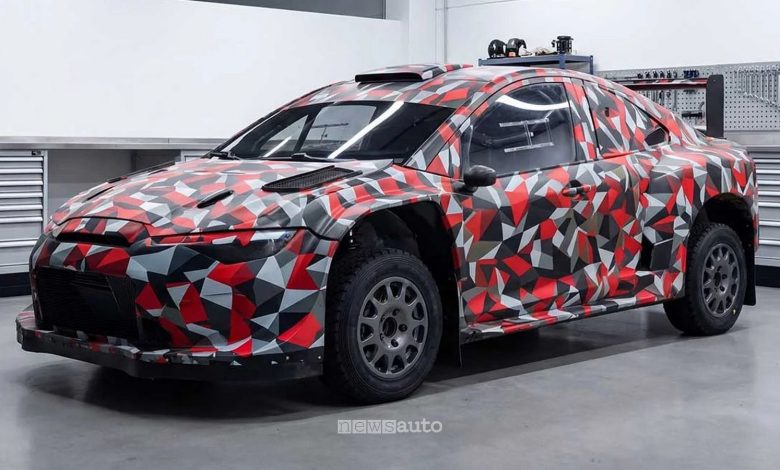 Toyota Celica prototipo WRC