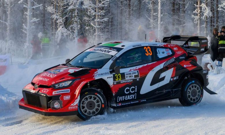 Toyota ha vinto il Rally di Svezia 2026 con Evans