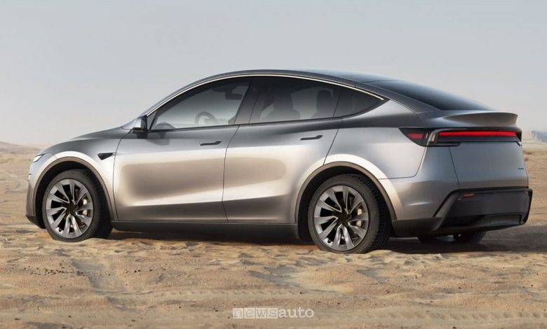 Tesla Model Y 7 posti nell'allestimento Premium