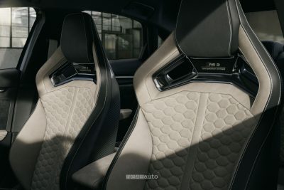 Audi RS 3 Sportback competition limited sedili anteriori