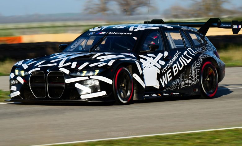 BMW M3 Touring 24H in pista