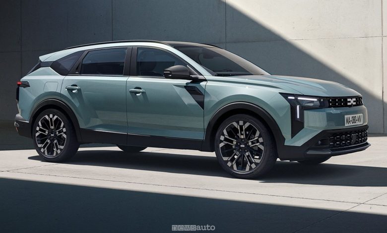 Nuova Dacia Striker anteriore 3/4