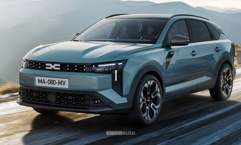 Nuova Dacia Striker in movimento