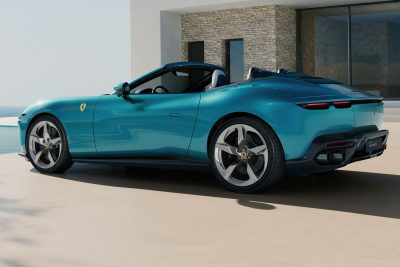 Ferrari Amalfi Spider posteriore 3/4