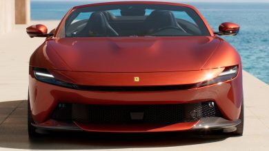 Ferrari Amalfi Spider frontale