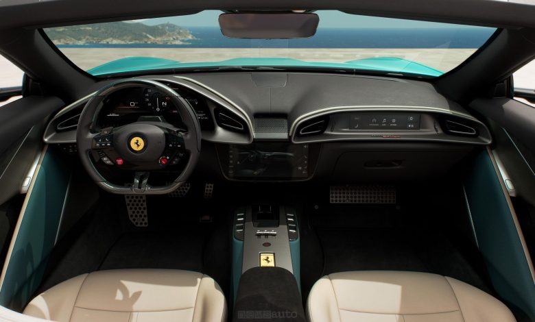 Ferrari Amalfi Spider plancia abitacolo