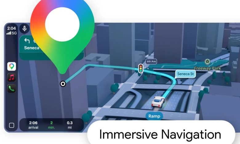 Navigazione Immersiva su Google Maps con la visualizzazione tridimensionale