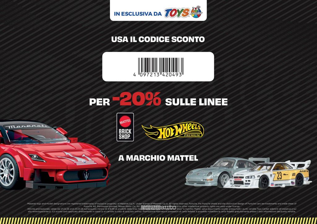 Hot Wheels sconto negozi Toys
