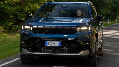 Jeep Compass e-Hybrid Plug-In 2026 prova su strada