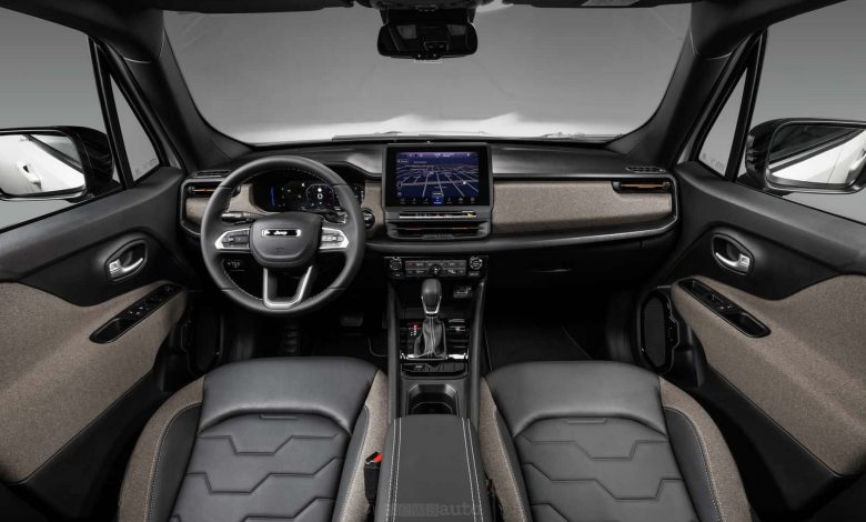 Abitacolo della nuova Jeep Renegade