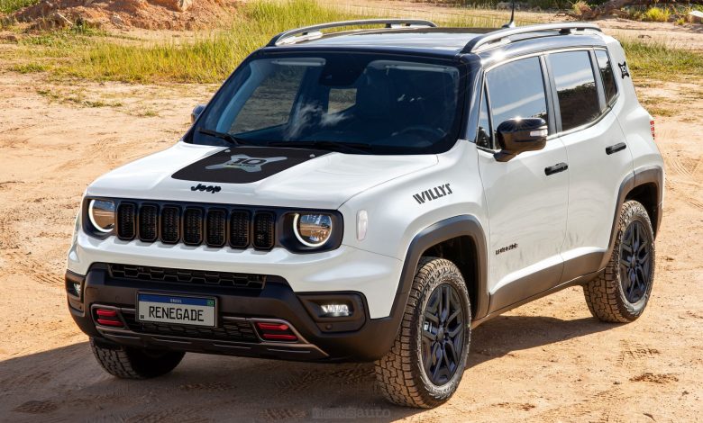 Jeep Renegade nell'allestimento Willys fuoristradistico