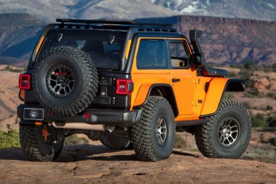 Jeep Wrangler Buzzcut Concept posteriore 3/4