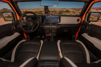 L'abitacolo Jeep Wrangler Buzzcut Concept