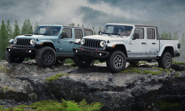 Jeep Wrangler e Gladiator: nuova edizione speciale Rockslide per il mercato USA