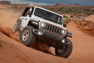 Jeep Wrangler Laredo Concept nel deserto del Moab