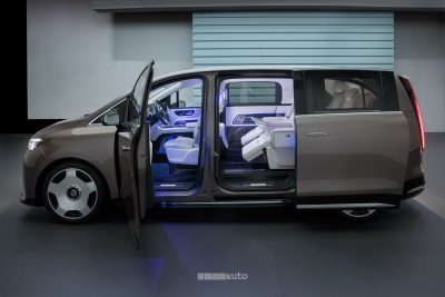 Mercedes-Benz VLE apertura portiere laterali