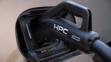 Mercedes-Benz VLE presa per la ricarica rapida HPC