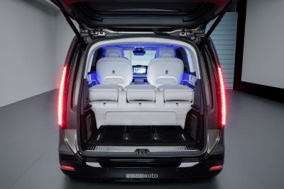Mercedes-Benz VLE apertura portellone posteriore