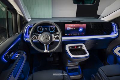 Mercedes-Benz VLE plancia, illuminazione abitacolo