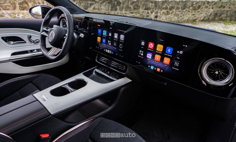 Mercedes-Benz CLA Hybrid plancia abitacolo