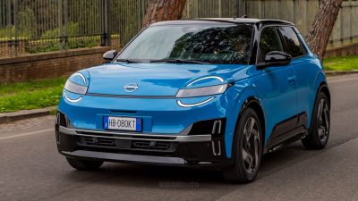 Nuova Nissan Micra test su strada a Roma