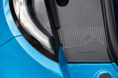 Nuova Nissan Micra dettagli portellone posteriore
