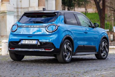 Nuova Nissan Micra test su strada a Roma
